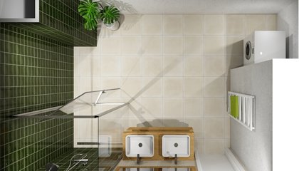 RETRO WALL KOUPELNA 1